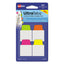 Ultra Tabs Repositionable Tabs, Wide And Slim: 3" X 1.5", 1/3-cut, Assorted Colors, 24/pack