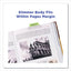 Ultra Tabs Repositionable Tabs, Margin Tabs: 2.5" X 1", 1/5-cut, Assorted Pastel Colors, 48/pack
