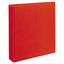 Heavy-duty View Binder With Durahinge And One Touch Ezd Rings, 3 Rings, 1.5" Capacity, 11 X 8.5, Red