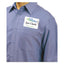 Flexible Adhesive Name Badge Labels, 3.38 X 2.33, White, 160/pack