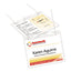 Lanyard-style Badge Holder W/laser/inkjet Inserts, Top Load, 4.25 X 6, We, 25/pk