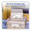Waterproof Shipping Labels With Trueblock Technology, Laser Printers, 5.5 X 8.5, White, 2/sheet, 500 Sheets/box