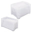 Super Stacker Storage Boxes, Holds 400 3 X 5 Cards, 6.25 X 3.88 X 3.5, Plastic, Clear