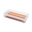 Super Stacker Pencil Box, Plastic, 8.25 X 3.75 X 1.5, Clear