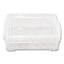 Super Stacker Crayon Box, Plastic, 4.75 X 3.5 X 1.6, Clear