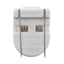 Wall Clips For Fabric Panels, 40 Sheet Capacity, White, 20/box