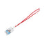 Deluxe Lanyards, Metal J-hook Fastener, 36" Long, Red, 24/box
