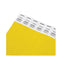Crowd Management Wristbands, Sequentially Numbered, 10" X 0.75", Yellow, 100/pack