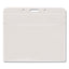 Pvc-free Badge Holders, Horizontal, Clear 4.5" X 4" Holder, 4.13" X 3.13" Insert, 50/pack