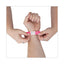 Crowd Management Wristbands, Sequentially Numbered, 9.75" X 0.75", Neon Pink, 500/pack