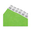 Crowd Management Wristbands, Sequentially Numbered, 9.75" X 0.75", Neon Green, 500/pack