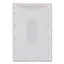 Clear Id Card Holder, Horizontal, Clear 2.31" X 3.69" Holder, 2.13" X 3.38" Insert, 25/pack