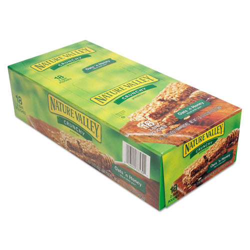 Granola Bars, Oats'n Honey Cereal, 1.5 Oz Bar, 18/box