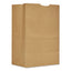 Grocery Paper Bags, 50 Lb Capacity, #20 Squat, 8.25" X 5.94" X 13.38", Kraft, 500 Bags