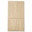 Grocery Paper Bags, 40 Lb Capacity, #25 Squat, 8.25" X 6.13" X 15.88", Kraft, 500 Bags