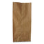 Grocery Paper Bags, 35 Lb Capacity, #6, 6" X 3.63" X 11.06", Kraft, 500 Bags