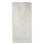 Grocery Paper Bags, 35 Lb Capacity, #10, 6.31" X 4.19" X 13.38", White, 500 Bags