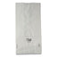 Grocery Paper Bags, 30 Lb Capacity, #2, 4.31" X 2.44" X 7.88", White, 500 Bags