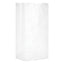 Grocery Paper Bags, 30 Lb Capacity, #4, 5" X 3.33" X 9.75", White, 500 Bags