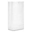 Grocery Paper Bags, 35 Lb Capacity, #8, 6.13" X 4.17" X 12.44", White, 500 Bags
