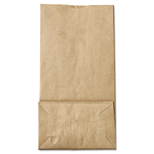 Grocery Paper Bags, 52 Lb Capacity, #2, 4.06" X 2.68" X 8.12", Kraft, 250 Bags/bundle, 2 Bundles