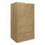 Grocery Paper Bags, 57 Lb Capacity, #25, 8.25" X 6.13" X 15.88", Kraft, 500 Bags