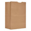 Grocery Paper Bags, 57 Lb Capacity, 1/6 Bbl, 12" X 7" X 17", Kraft, 500 Bags