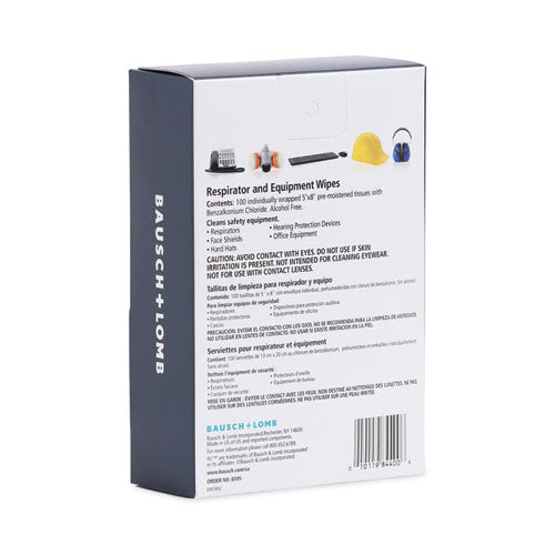 Antibacterial Office Equipment Wet Wipes, Cloth, 5 X 8, 100/box