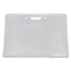 Sicurix Badge Holder, Horizontal, 2.13 X 3.38, Clear, 12/pack