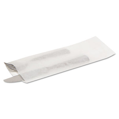 Silverware Bags, 2.25" X 10", White, 2,000/carton