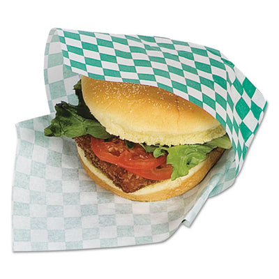 Ecocraft Grease-resistant Paper Wraps And Liners, Natural, 14 X 14, 1,000/box, 4 Boxes/carton