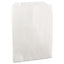 Grease-resistant Single-serve Bags, 6" X 7.25", White, 2,000/carton