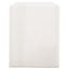 Grease-resistant Single-serve Bags, 6" X 7.25", White, 2,000/carton