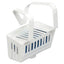 Non-para Toilet Bowl Block, Lasts 30 Days, Evergreen Scent, White, 12/box