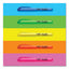 Brite Liner Highlighter, Fluorescent Blue Ink, Chisel Tip, Blue/black Barrel, Dozen