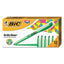 Brite Liner Highlighter, Fluorescent Green Ink, Chisel Tip, Green/black Barrel, Dozen