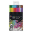 Intensity Porous Point Pen, Stick, Fine 0.5 Mm, Black Ink, Black Barrel, Dozen