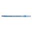 Round Stic Xtra Life Ballpoint Pen, Stick, Medium 1 Mm, Blue Ink, Translucent Blue Barrel, Dozen