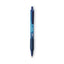 Soft Feel Ballpoint Pen Value Pack, Retractable, Medium 1 Mm, Blue Ink, Blue Barrel, 36/pack