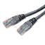 Cat5e Molded Patch Cable, 25 Ft, Gray