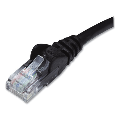 Cat6 Utp Computer Patch Cable, 5 Ft, Black