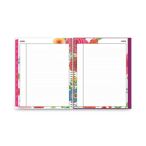 Mahalo Academic Year Create-your-own Cover Weekly/monthly Planner, Floral Artwork, 11 X 8.5, 12-month (july-june): 2022-2023