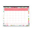 Day Designer Peyton Desk Pad Calendar, Floral Artwork, 22 X 17, Black Binding, Clear Corners, 12-month (jan-dec): 2023