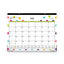 Teacher Dots Academic Desk Pad, 22 X 17, Black Binding, Clear Corners, 12-month (july To June): 2022 To 2023