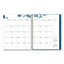 Bakah Blue Academic Year Weekly/monthly Planner, Floral Artwork, 11 X 8.5, Blue/white Cover, 12-month (july-june): 2022-2023