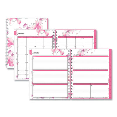 Breast Cancer Awareness Create-your-own Cover Weekly/monthly Planner, Orchid Artwork, 11 X 8.5, 12-month (jan-dec): 2023