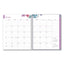 Laila Create-your-own Cover Weekly/monthly Planner, Wildflower Artwork, 11 X 8.5, Purple/blue/pink, 12-month (jan-dec): 2023