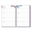 Laila Create-your-own Cover Weekly/monthly Planner, Wildflower Artwork, 8 X 5, Purple/blue/pink, 12-month (jan-dec): 2023