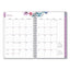 Laila Create-your-own Cover Weekly/monthly Planner, Wildflower Artwork, 8 X 5, Purple/blue/pink, 12-month (jan-dec): 2023
