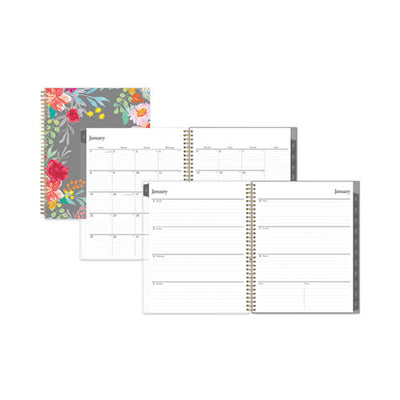 Sophie Frosted Weekly/monthly Planner, Sophie Floral Artwork, 11 X 8.5, Multicolor Cover, 12-month (jan To Dec): 2023